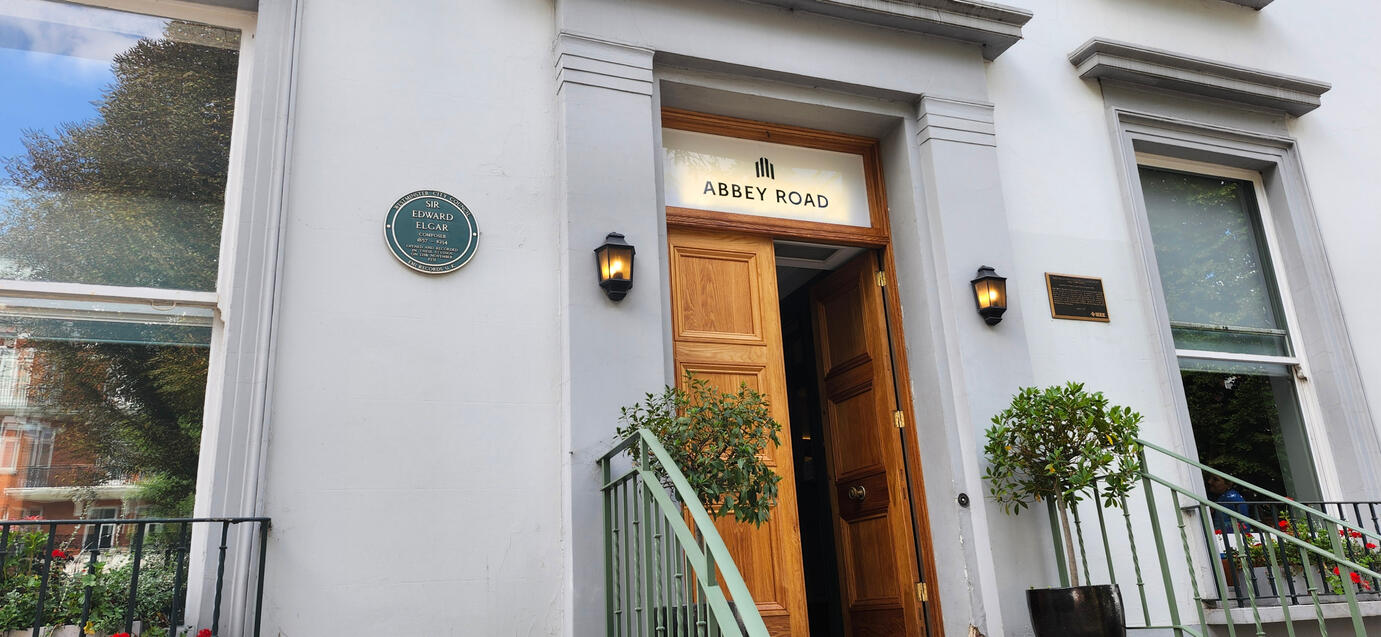 Outside Abbey Road Studio